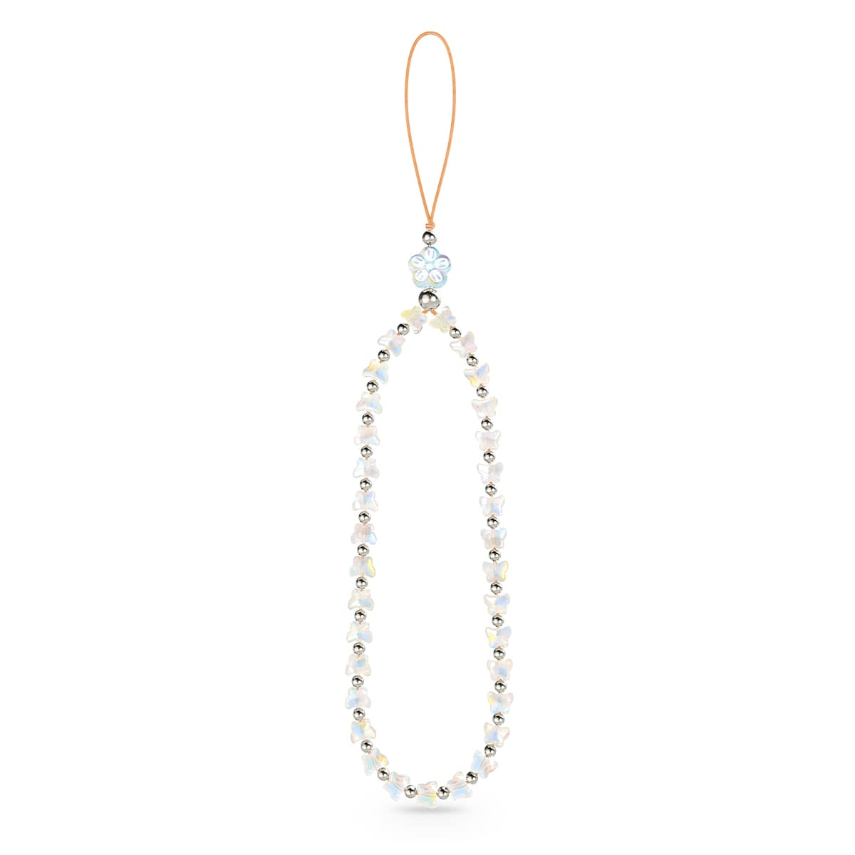 Morning Dew | Butterfly Glass | Phone Charm Strap