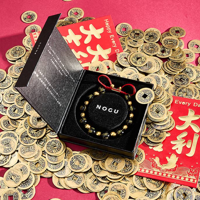 Tibetan Amulet | Deluxe Obsidian Mantra Bracelet