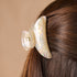 Ivory Mirage | Cellulose Acetate Hair Claw
