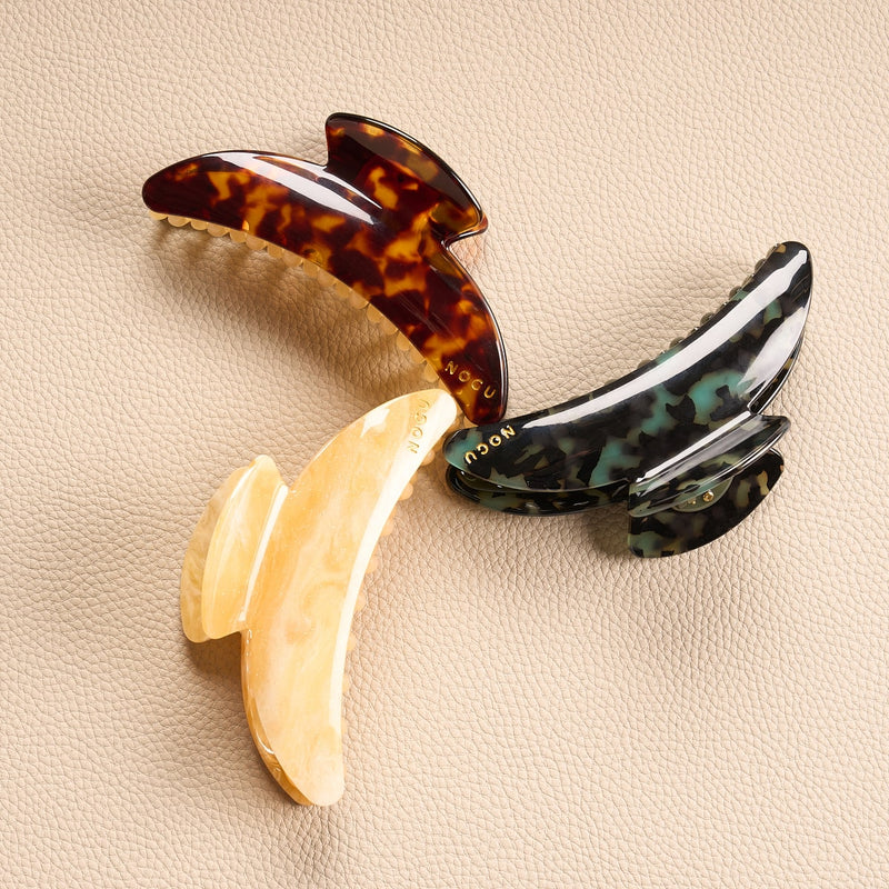 Amber Cloud | Deluxe Cellulose Acetate Hair Claw