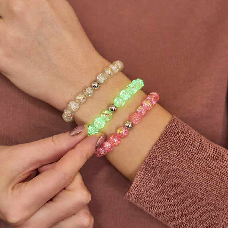 Freeze | .925 Sterling Silver | Bubble Glass Bracelet