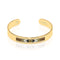 Rolling Hills | 18k Gold | Boho Bangle