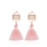 Monterey | 18k Rose Gold | Boho Fringe Earrings