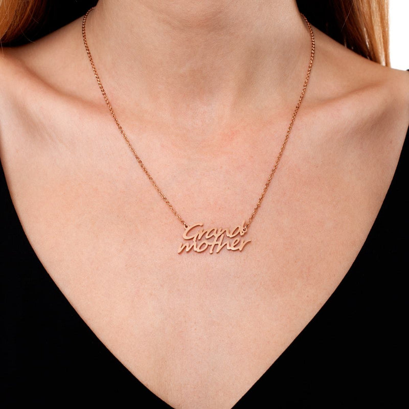 Grandmother | 18k Rose Gold | Necklace
