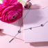 Love | Silver | Lariat Necklace