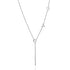 Love | Silver | Lariat Necklace