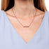 Minimalist | 18k Rose Gold | Necklace