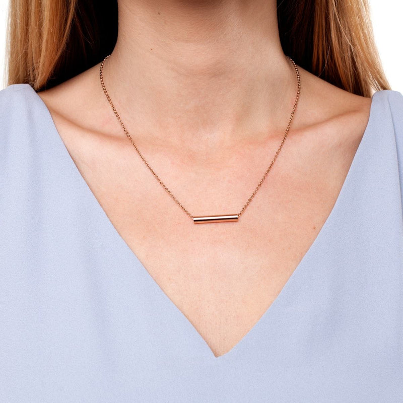 Minimalist | 18k Rose Gold | Necklace