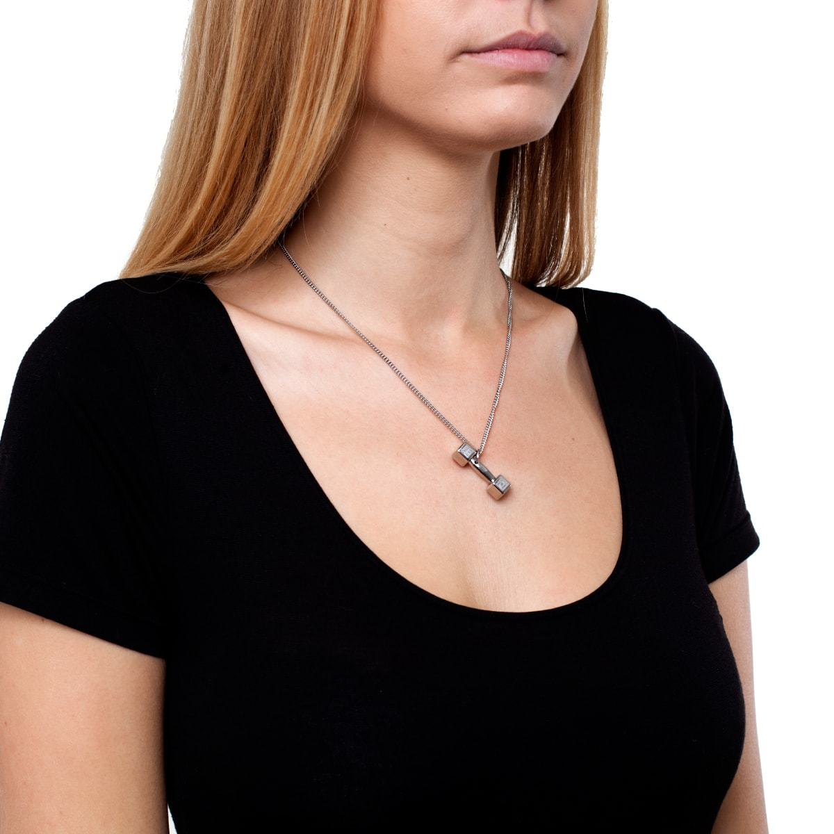 Strength in Faith | Silver | Fitness Necklace