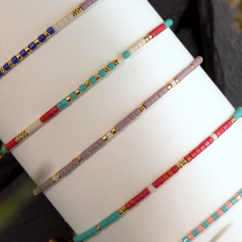 Hawaii | Japanese Miyuki Seed Bead | Stranded Bracelets
