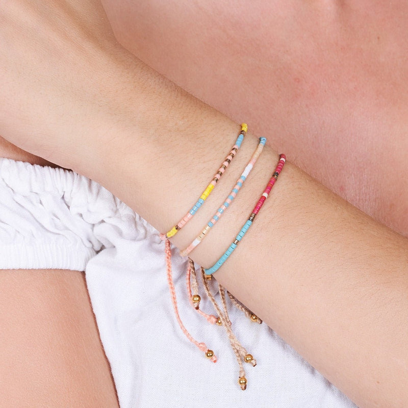 Hawaii | Japanese Miyuki Seed Bead | Stranded Bracelets
