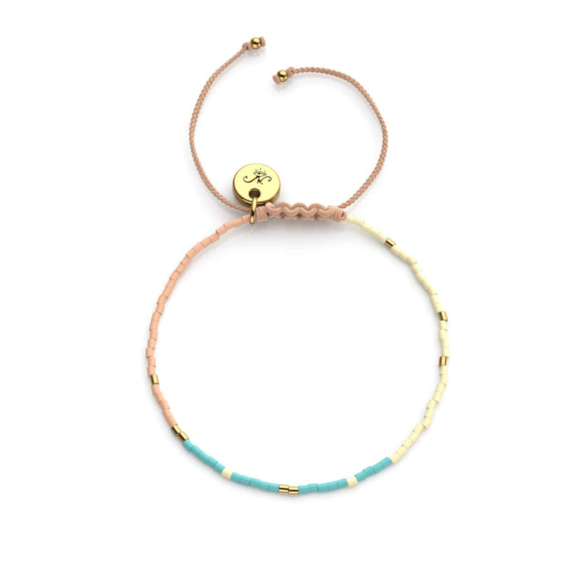 Santorini | Japanese Miyuki Seed Bead | Stranded Bracelets