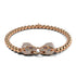 Panthera by Keysi Sayago | 18k Rose Gold | Cubic Zirconia Crystal Bracelet