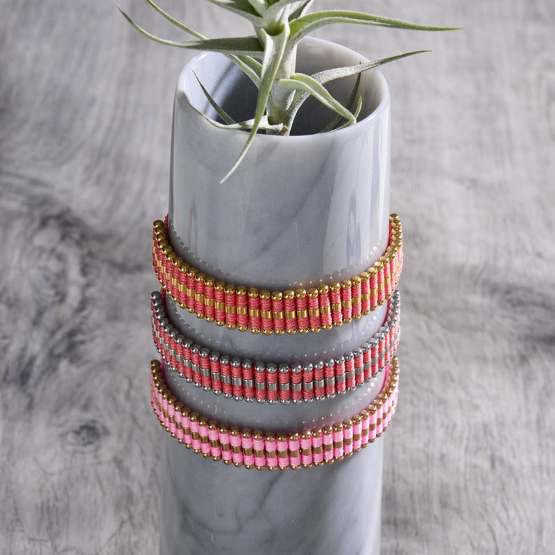 Coral | 18k Gold | Amici Bracelet