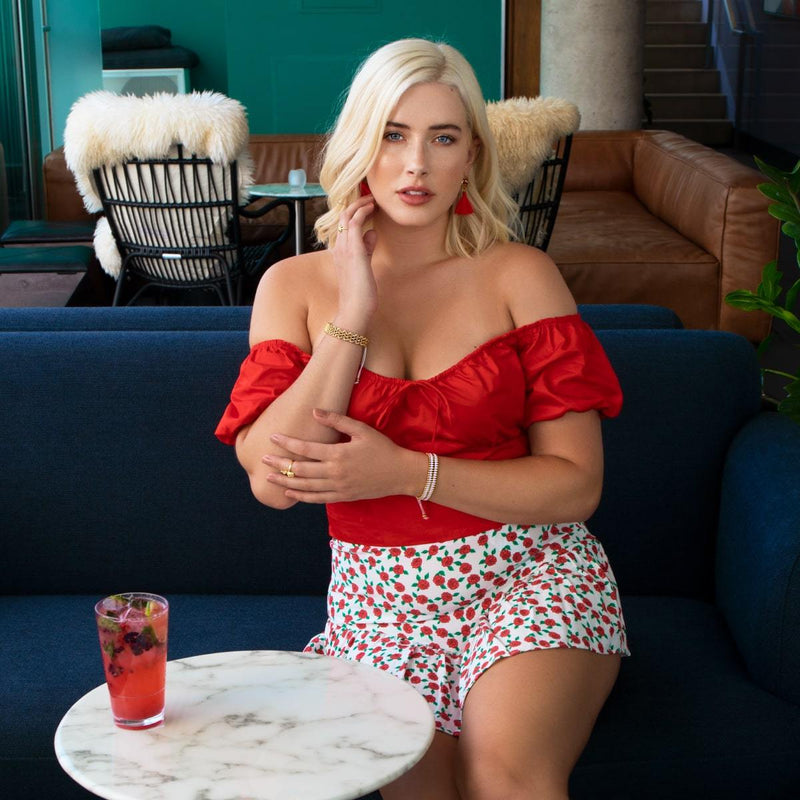 White | 18k Gold | Amici Bracelet