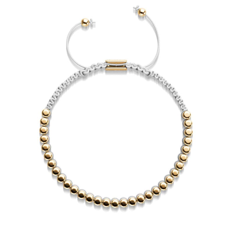 White | 18k Gold | Amici Bracelet