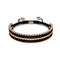 Black | 18k Rose Gold | Amici Bracelet