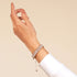 White | 18k Rose Gold | Amici Bracelet