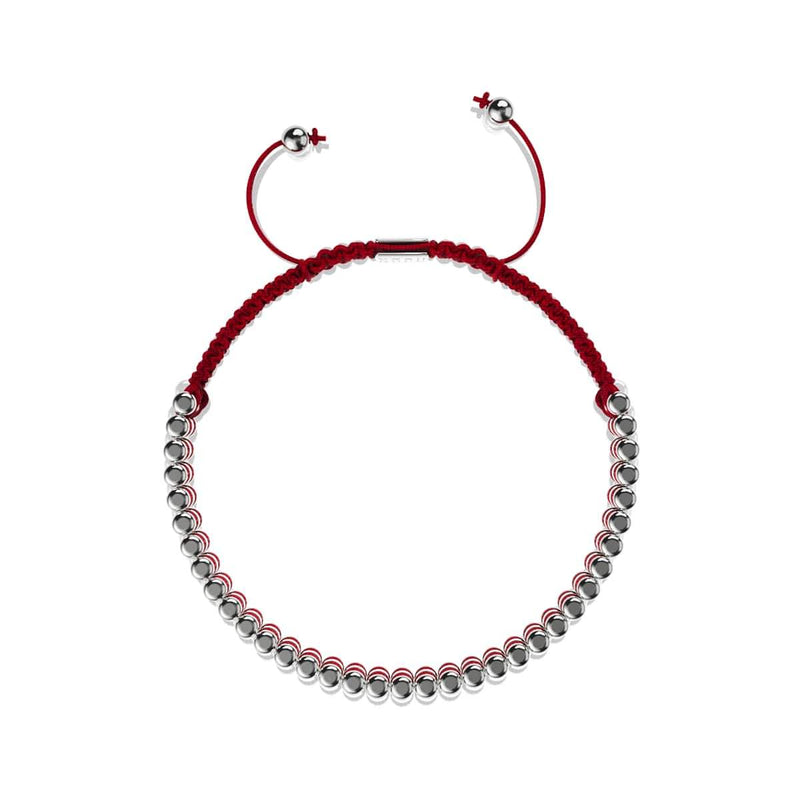 Red | Silver | Amici Bracelet