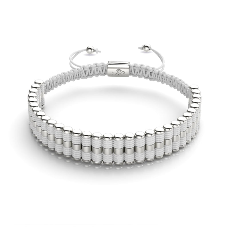 White | Silver | Amici Bracelet