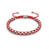 Ruby x Silver | Catena Links Bracelet