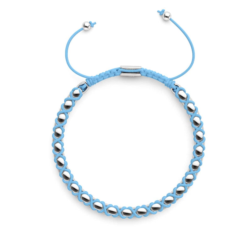 Sky Blue x Silver | Catena Links Bracelet