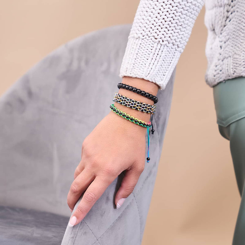 Spectrum x Gunmetal | Catena Links Bracelet