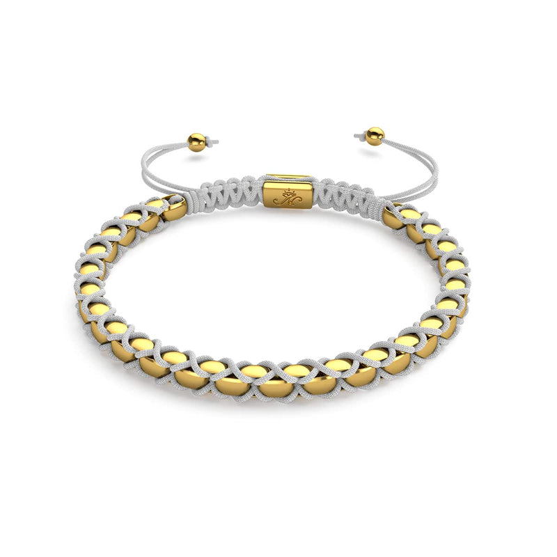 White x Gold | Catena Links Bracelet