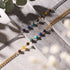 Rainbow Chakra | 7 Gemstone Chain Necklace | Silver