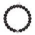Black Sable | .925 Sterling Silver | Cheshire Glass Bracelet