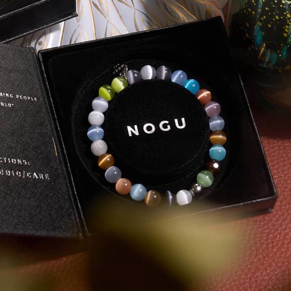 Cheshire Forest | .925 Sterling Silver | Cheshire Glass Bracelet