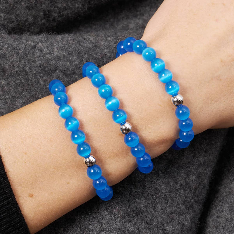 Drink Me Potion | .925 Sterling Silver | Cheshire Glass Bracelet