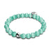 Teal | .925 Sterling Silver | Cheshire Glass Bracelet