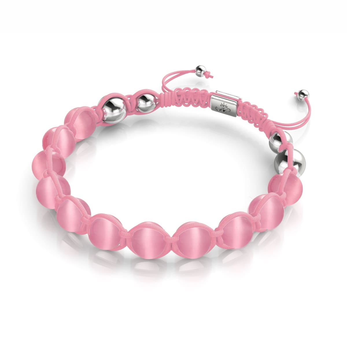 Watermelon | Silver | Cheshire Glass Charmballa Bracelet