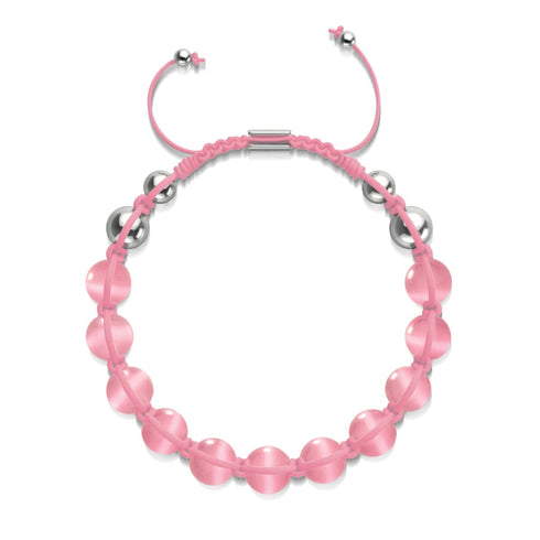 Watermelon | Silver | Cheshire Glass Charmballa Bracelet