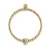 Fierce | 18k Gold | Crystal Cat Bracelet