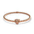 Fierce | 18k Rose Gold | Crystal Cat Bracelet