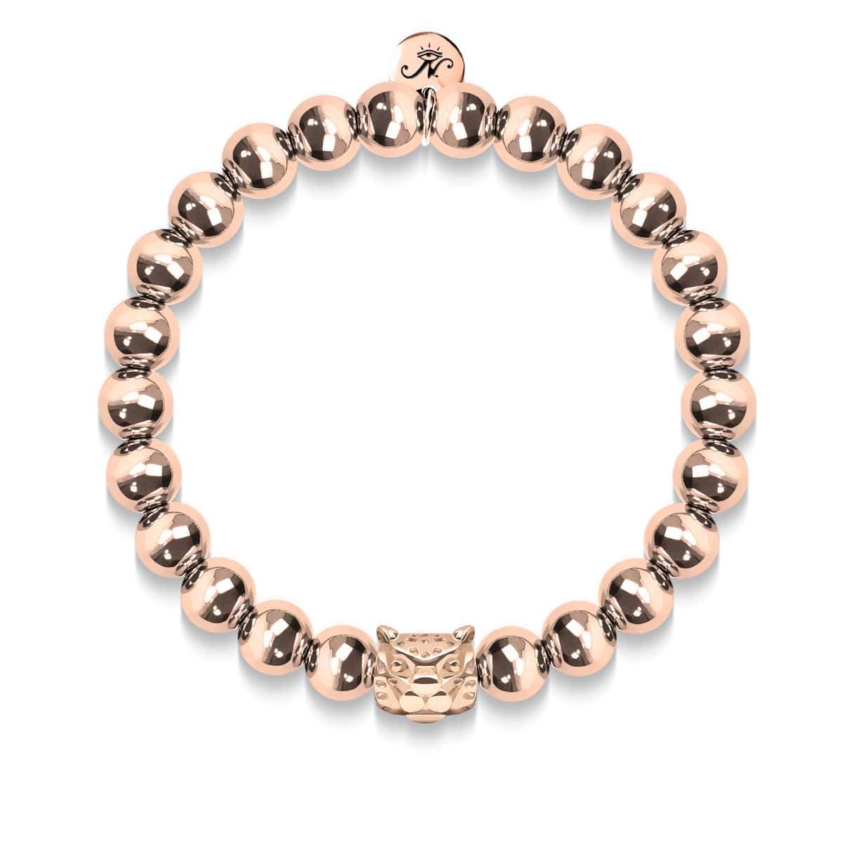 Leopard | 18k Rose Gold | Crystal Cat
