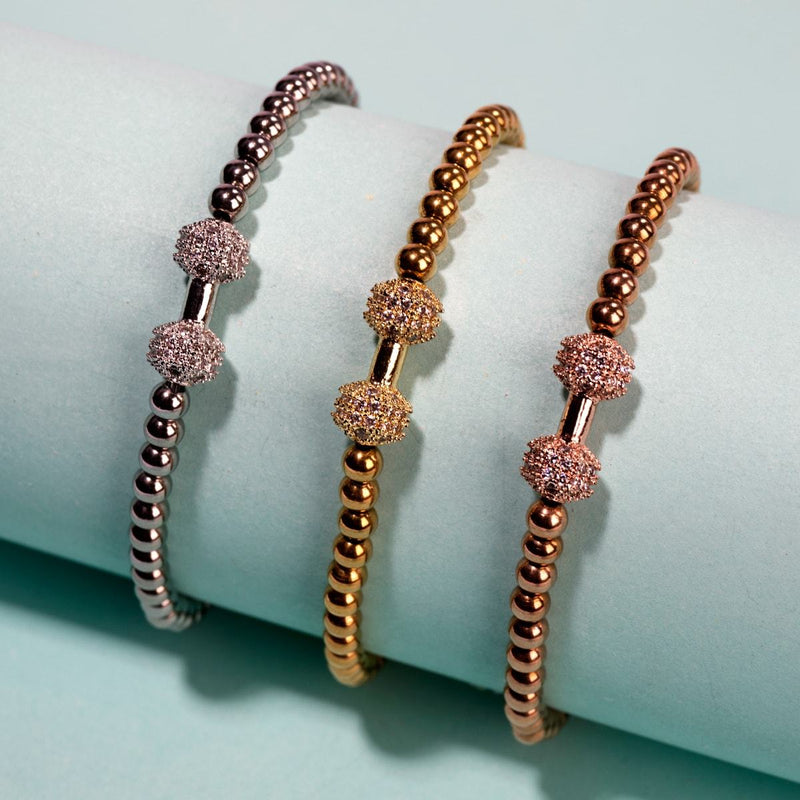 Pump | 18k Gold | Crystal Fitness Bracelet