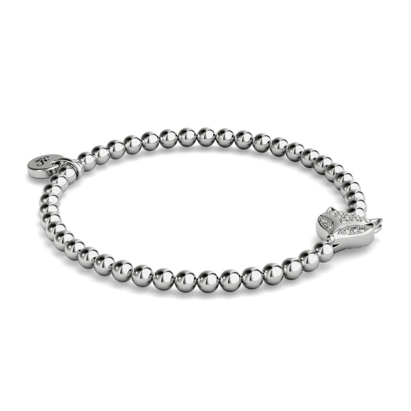Vixen | Silver | Crystal Fox Bracelet