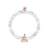 Evergreen | 18k Rose Gold & Howlite | Crystal Holiday Tree