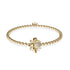 Queen | 18k Gold | Crystal Honeybee Charm Bracelet