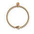 Kite | 18k Rose Gold | Crystal Charm Bracelet
