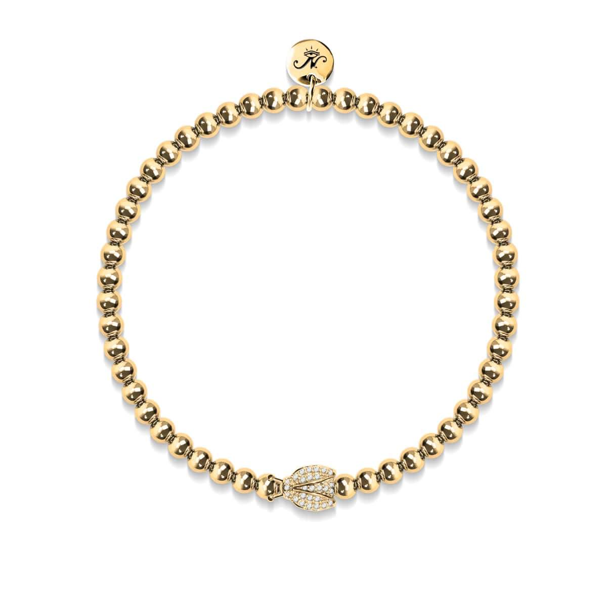 Lucky Bug | 18k Gold | Crystal Ladybug