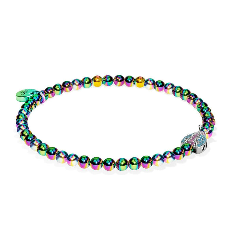 Lucky Bug | Unicorn Silver | Crystal Ladybug
