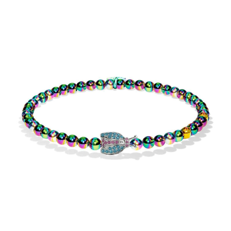 Lucky Bug | Unicorn Silver | Crystal Ladybug