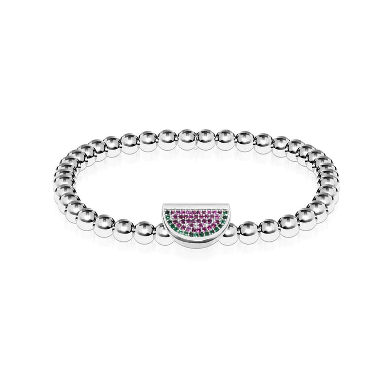 Juicy | Silver | Crystal Melon