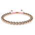 18k Rose Gold | Crystal Pavé Gala Bracelet | Pink