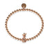 Piña Colada | 18k Rose Gold | Crystal Pineapple Bracelet