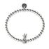 Piña Colada | Silver | Crystal Pineapple Bracelet
